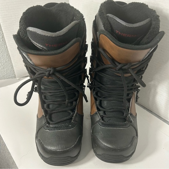 Men\'s Brown and Black Snow Boots main image 7